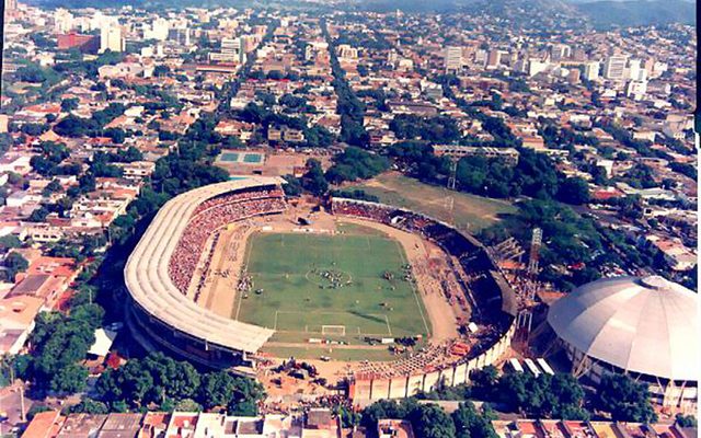 El deporte en Cúcuta — vista aérea del estadio General Santander