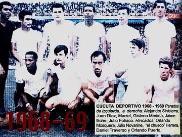 Cúcuta Deportivo, 1968–1969