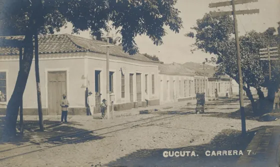 Avenida 7ª Foto donada por el doctor Virgilio Durán Martínez.