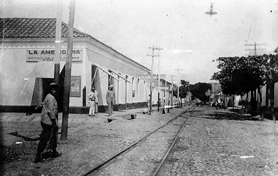 Sector Comercial. Av. 7a. Calle 11. 1910.