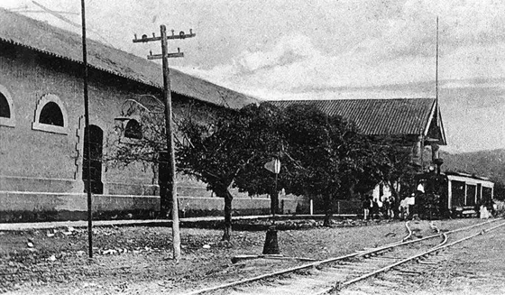 Estación Cúcuta. Hoy Terminal de Transporte. 1920. Avenida 7 con calle 2.