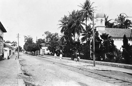 Avenida 4a. Calle 18. Década del 30.