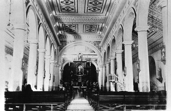 262 Interior de la Iglesia San José.Década del 40.