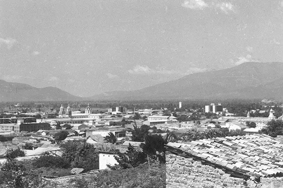 Panoramica de Cúcuta a finales de 1950.