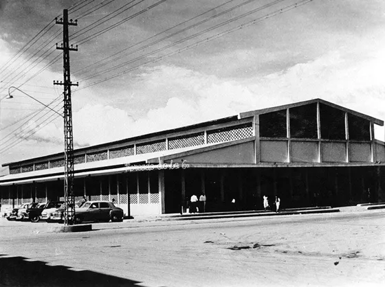 Mercado de la Sexta. Avenida 6a. calle 6a. Década del 50.