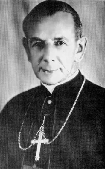 Monseñor Luís Pérez Hernández. 1er.Obispo de Cúcuta. Década del 50.