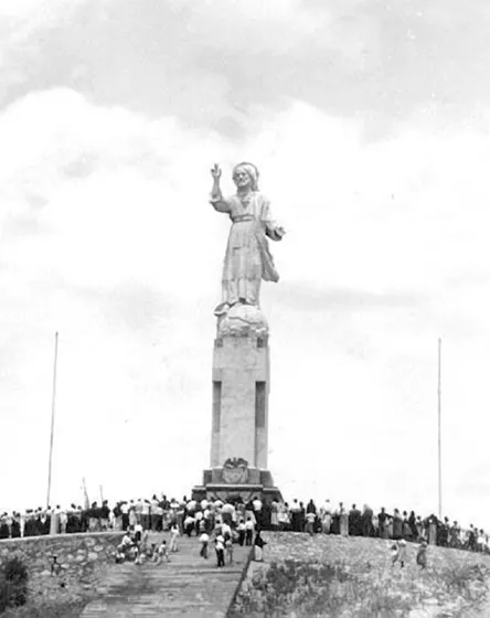 Monumento de Cristo Rey. Década del 50.