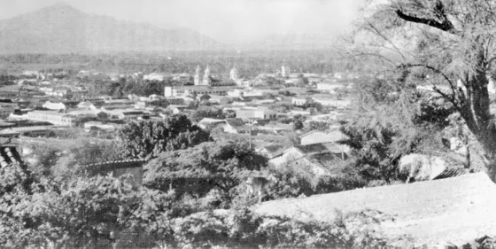 Panorámica de Cúcuta. Década del 50.