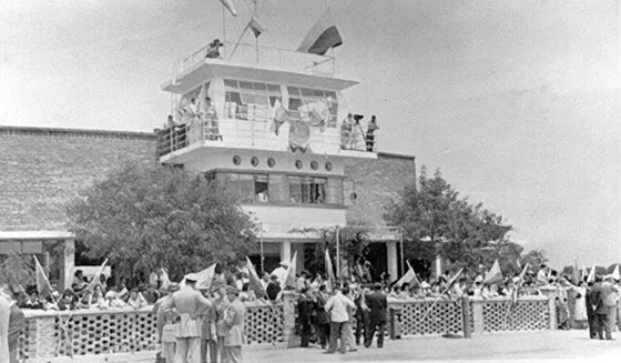 Aeropuerto Cazadero de Cúcuta. Década del 50.