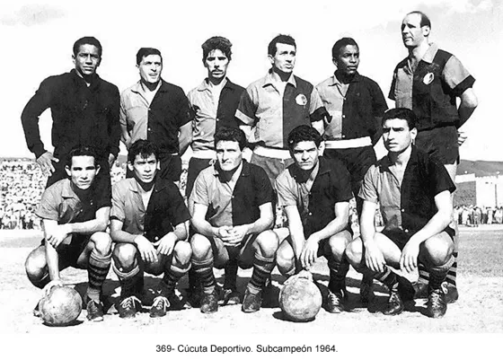 Cúcuta Deportivo. Subcampeón 1964.