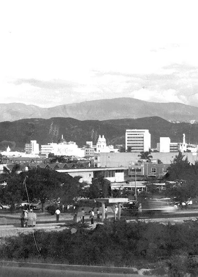 Cúcuta vista desde la Autopista de Juan Atalaya.