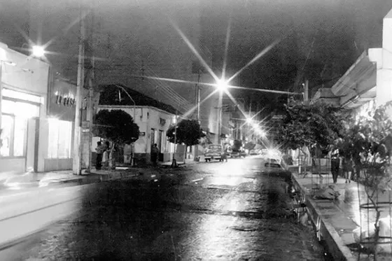 Calle 10 Avenida 4a. Década del 80.