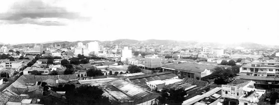 Panoramica de Cúcuta desde la Avenida Cero. Década del 80.