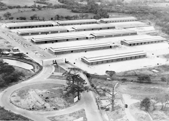 Central de Abastos de Cúcuta. Esta es La Central Mayorista de la ciudad, ubicada en las inmediaciones a la Zona Franca. Foto década del 90.