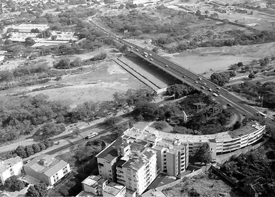 Puente Elías M. Soto y Río Pamplonita.