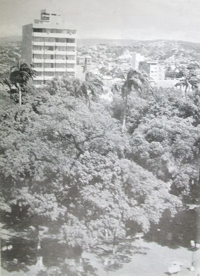 Parque Santander y edificios del centro de la ciudad Fuente: Cámara de Comercio de Cúcuta