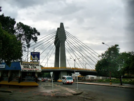 Nuevo Puente Elevado en el cruce de la av. 5ª con Diagonal Santander