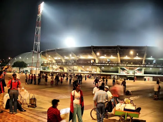 Afueras del Estadio General Santander