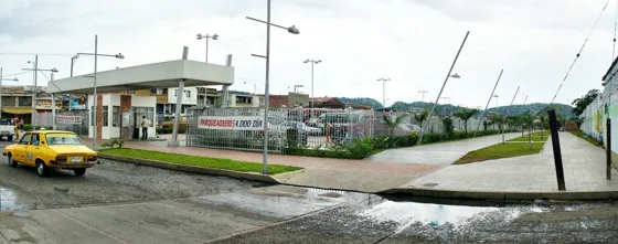 Parque nuevo en el sector del antiguo mercado de la Sexta
