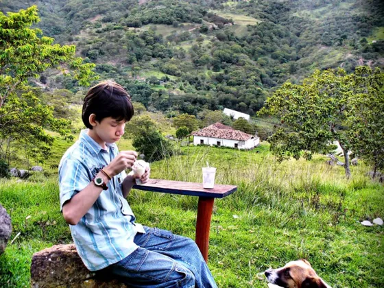 Paisaje en la vereda Iscalá en Chinácota