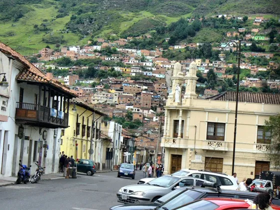 Vista de Pamplona desde el parque principal