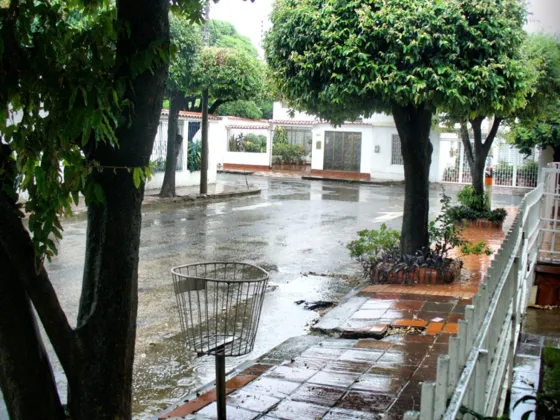 Barrio Blanco, día lluvioso