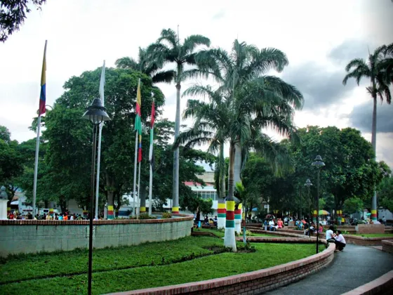 Parque en el municipio de Villa del Rosario