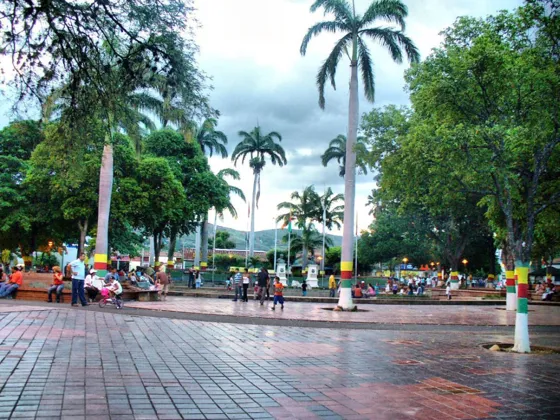 Parque en el municipio de Villa del Rosario