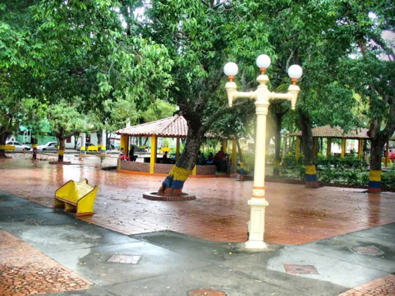 Parque del municipio San Cayetano