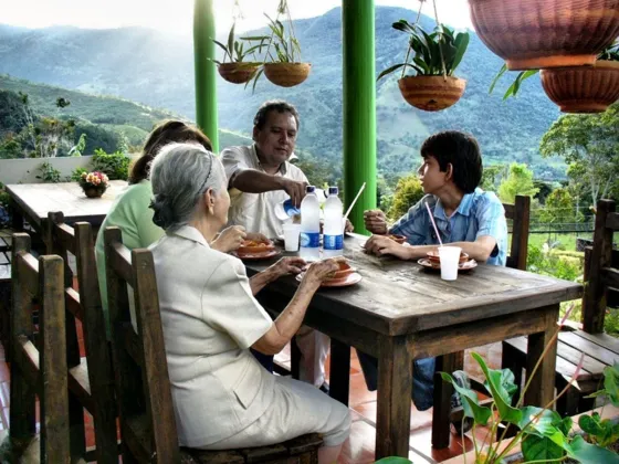 Restaurante el Carmelo en la vereda Iscalá municipio de Chinácota