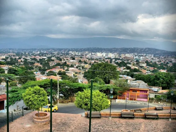 Panorámica de Cúcuta desde el monumento a la Batalla de Cúcuta