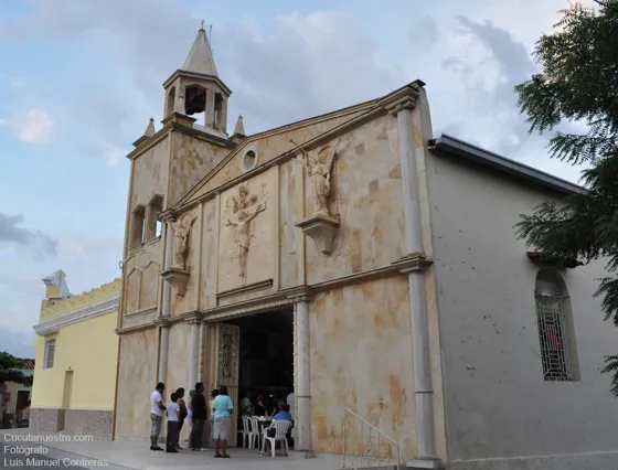 Fachada iglesia del barrio Cundinamarca. Cúcuta