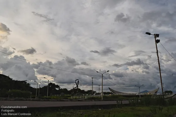 Sector del Malecón cercano a la Redoma Arnulfo Briceño. Cúcuta