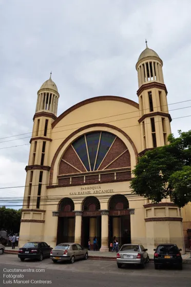 Iglesia San Rafael en el barrio San Rafael. Cúcuta