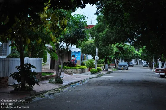 Avenida 0B entre calles 21A y 21 barrio Blanco. Cúcuta