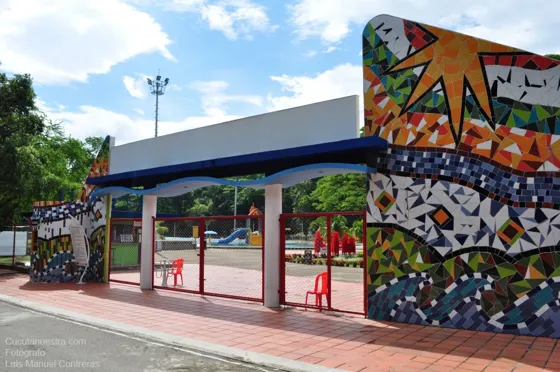 Entrada Parque del Agua. Cúcuta