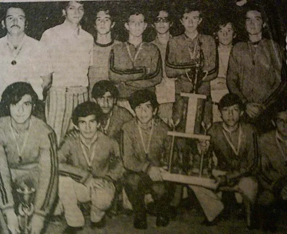 Campeones en el Nacional en Neiva 1971