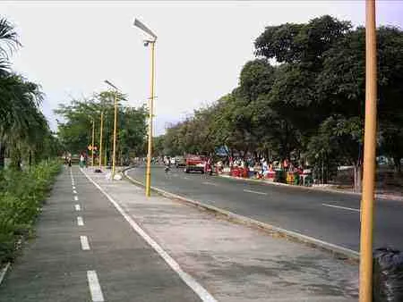 Ciclovía paralela a la Avenida Libertadores