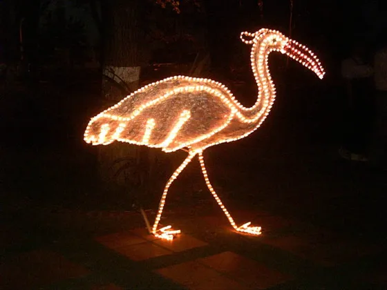 Parque Colón Figuras que decoran esta navidad