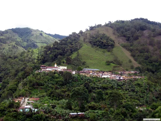 Centro poblado rural de El Carmen de Nazareth, municipio de Salazar de las Palmas, Norte de Santander - Colombia
