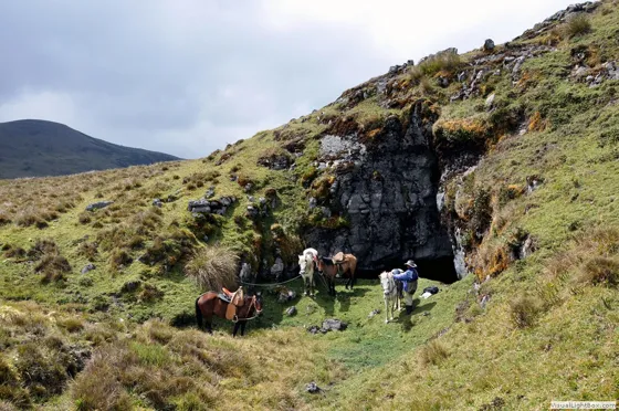 El túnel desde afuera, Paramo de Guerrero