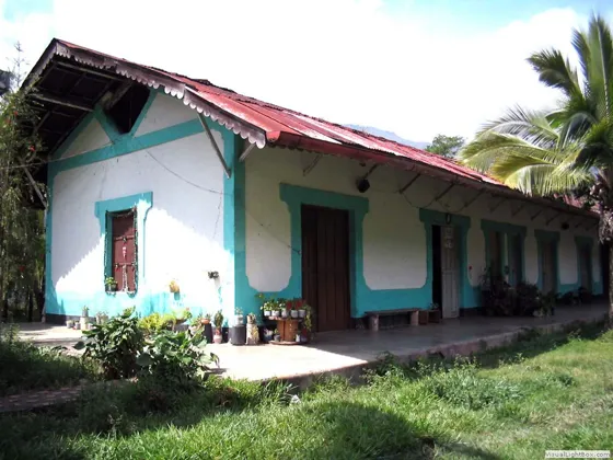 Estación Tescua en El Diamante del Ferrocarril de Cúcuta