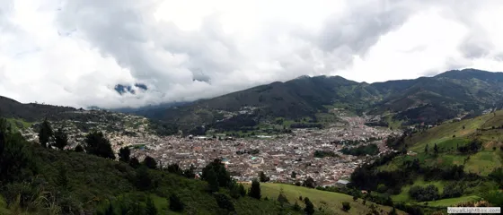 Panorámica de Pamplona de Indias, Norte de Santander, Colombia