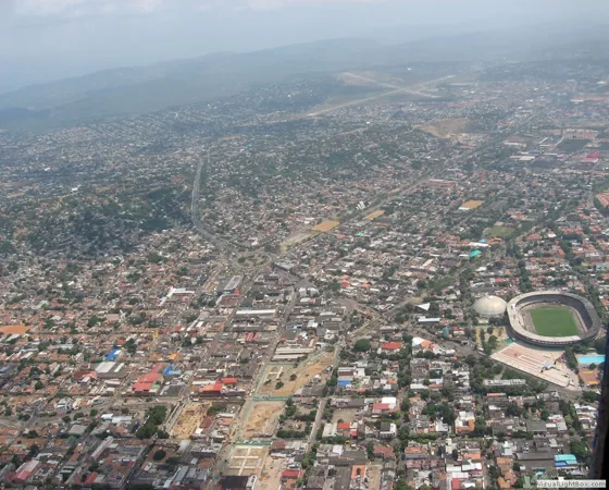 Panorámica de San José de Cúcuta, sector occidental Estadio-Aeropuerto
