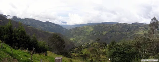 Panorámica del Valle de Rábicha, Mutiscua, Norte de Santander