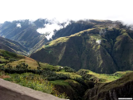 Panorámica del Valle del río Cáraba, Páramo de Santurbán, municipio de Silos, Norte de Santander - Colombia