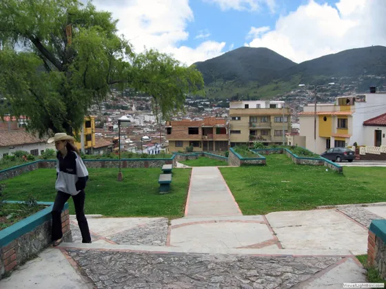 Placita de Los Enamorados o de Los Novios en Pamplona, Norte de Santander, Colombia.