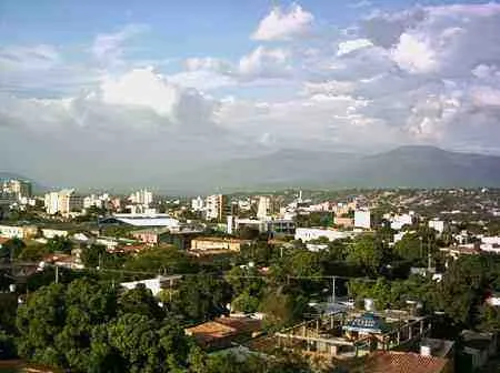 Panorámica del norte de la ciudad