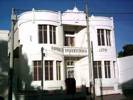Fundación Universitaria San Martín. Avenida 6a con calle 15.