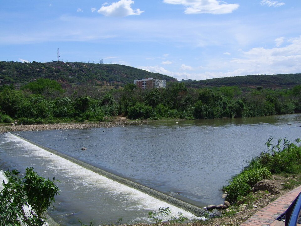 Río Pamplonita en Norte de Santander